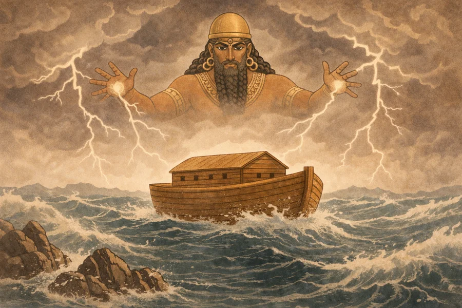 Enlil y del Diluvio Sumerio