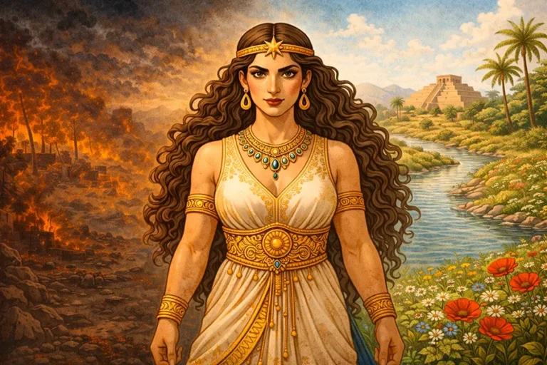 Inanna señora del amor y de la guerra