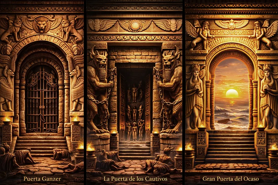 Puertas del Inframundo Sumerio